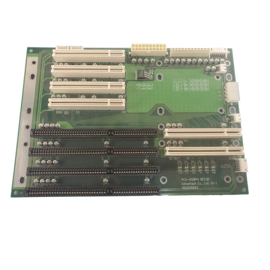 ADVANTECH 8-SLOT BACKPLANE PCA-6108P4 REV. B1
