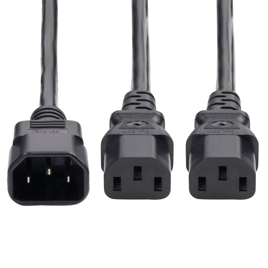 Dell 3929R 250V AC Computer Power Extender Y Cable