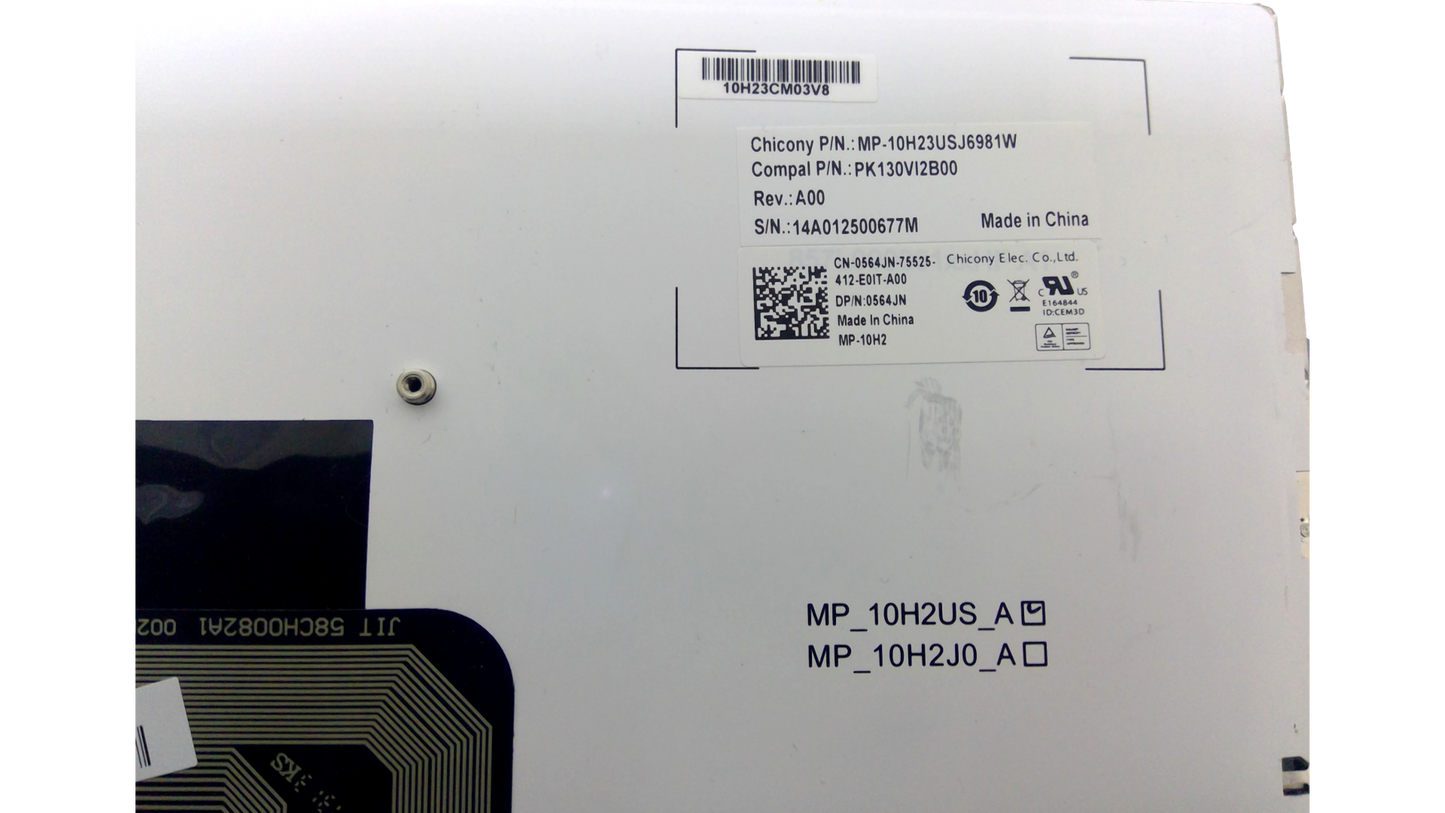 Dell OEM Latitude E6540 Precision M4800 M6800 Laptop Laptop Keyboard 564JN