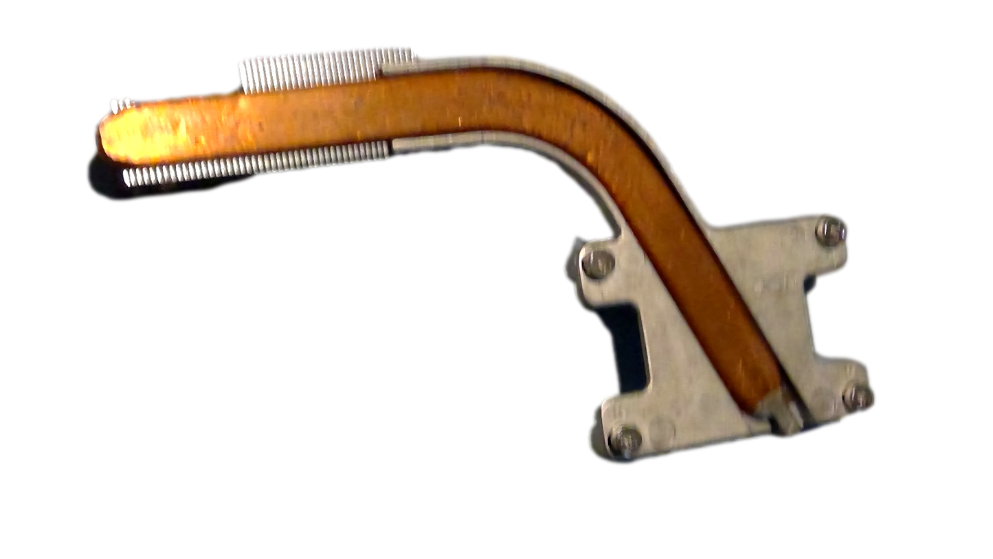 Dell Inspiron 8500 8600 CPU heatsink/pipe grill cooling 1U327