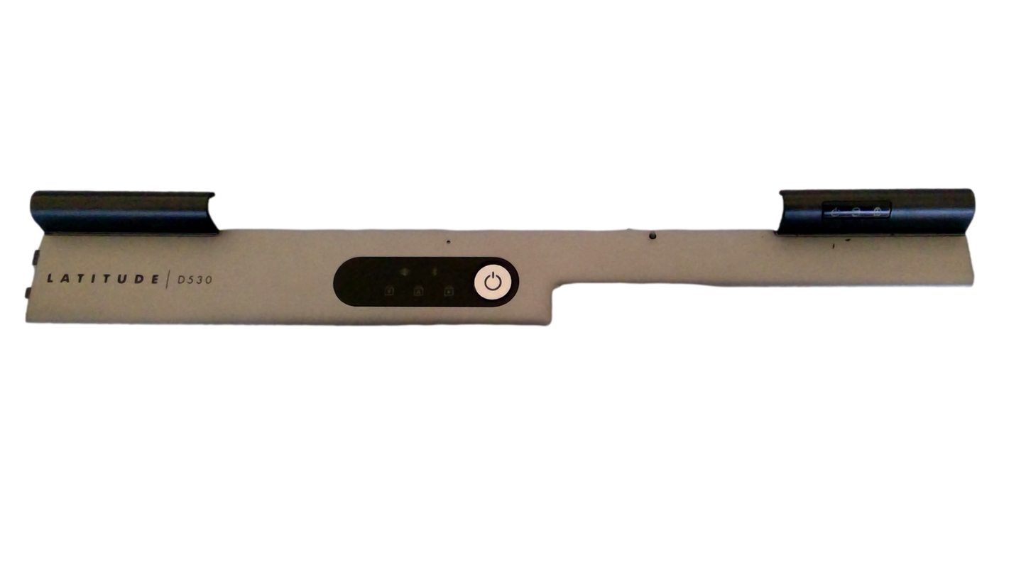 Dell Latitude D530 Hinge Cover Power Button Silver TY281 0TY281 CN-0TY281