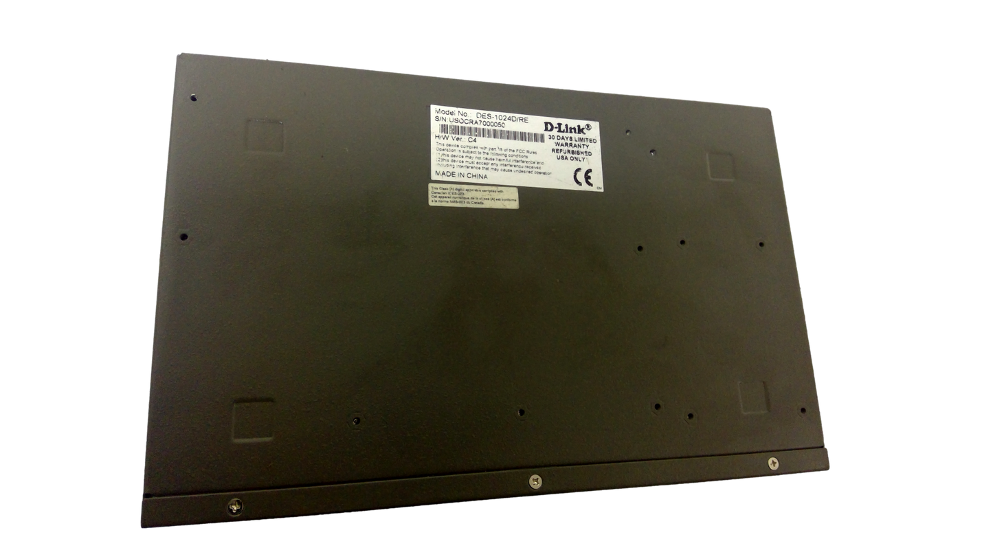 D-Link DES (DES-1024D) 24-Ports Rack-Mountable Switch