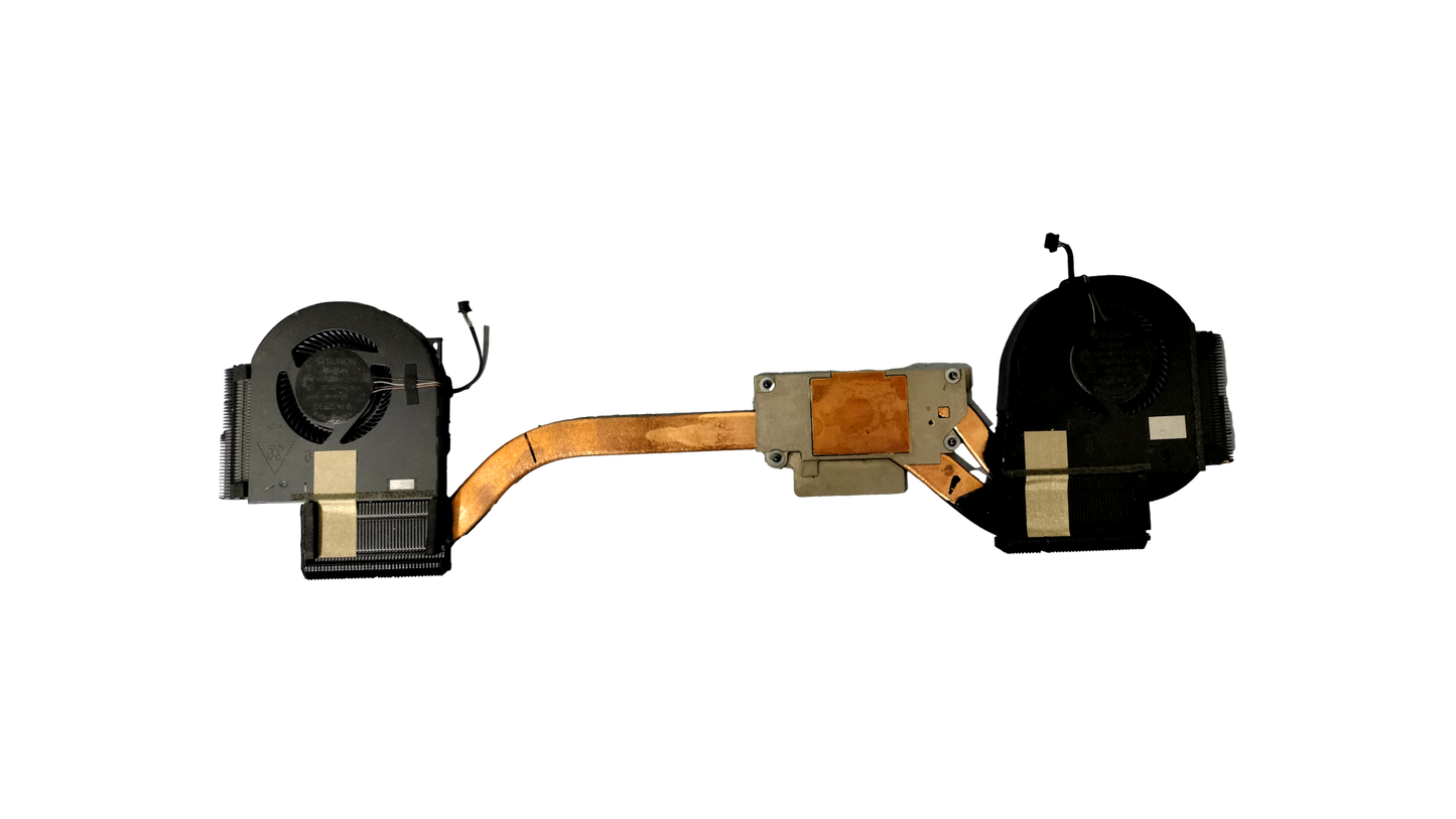 Dell Precision 7530 CPU / Graphics Heatsink Fan Assembly D03PH