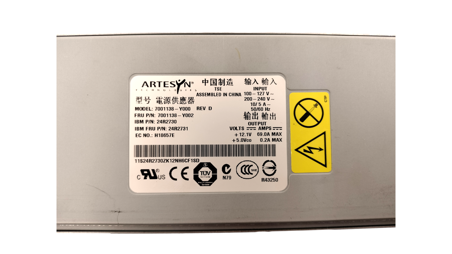 IBM Artesyn 7001138-Y000 Power Supply  24R2730
