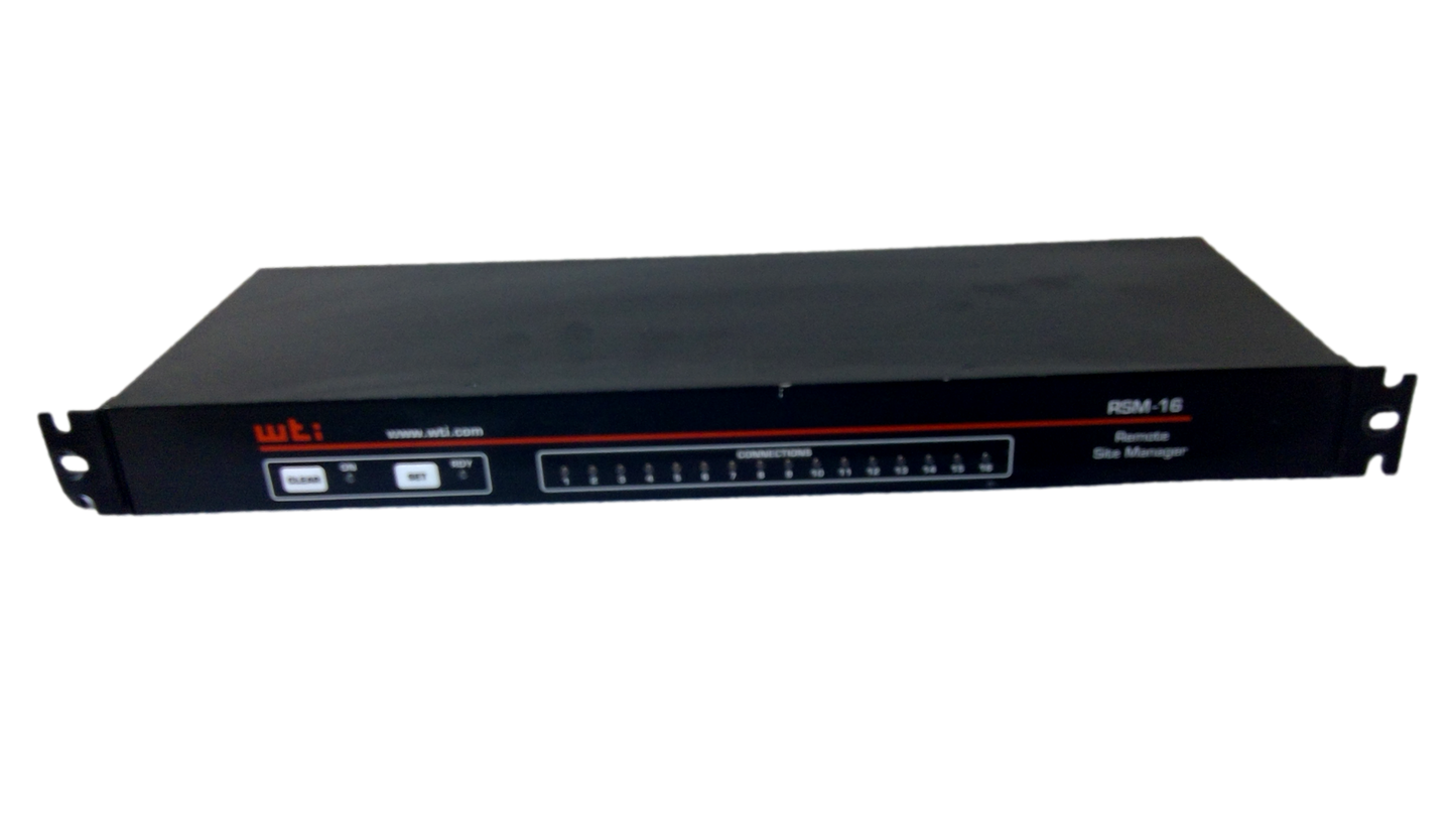 Wti RSM-16 Remote Site Manager