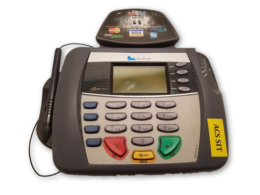 VERIFONE OMNI 7000 MPD POS CREDIT CARD TERMINAL READER