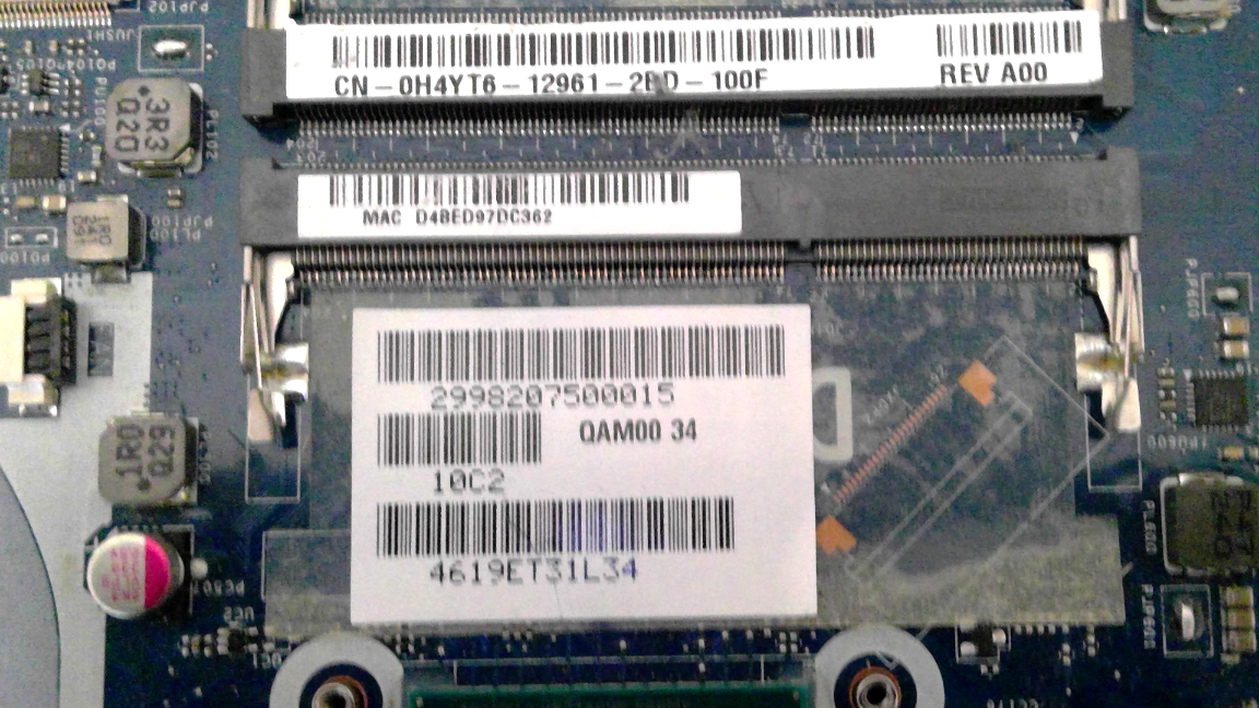 Dell Latitude E6230 i7-3540M 3.00GHz Laptop Motherboard H4YT6 0H4YT6 LA-7731P