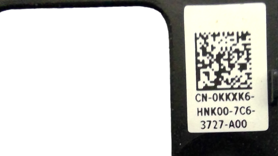 Dell Precision 7720 Laptop Keyboard Surround Trim Bezel J4GT6 HUB 02