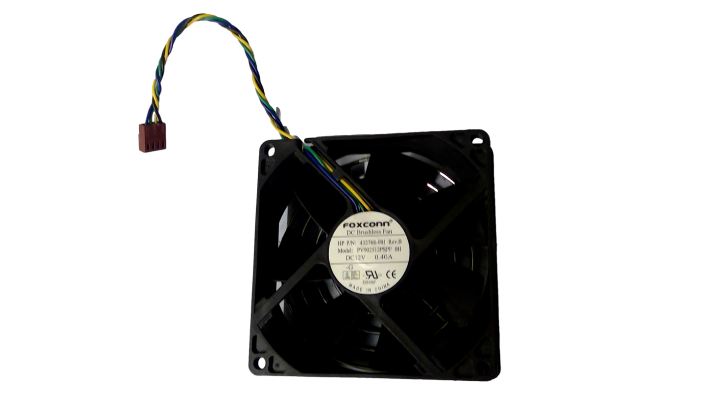 FOXCONN DC BRUSHLESS FAN 432768-001 REV.B PV902512PSPF 0H DC12V 0.40A -G