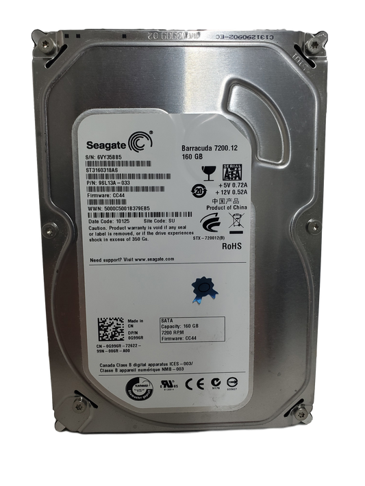 Seagate Barracuda ST3160318AS 160GB Hard Drive