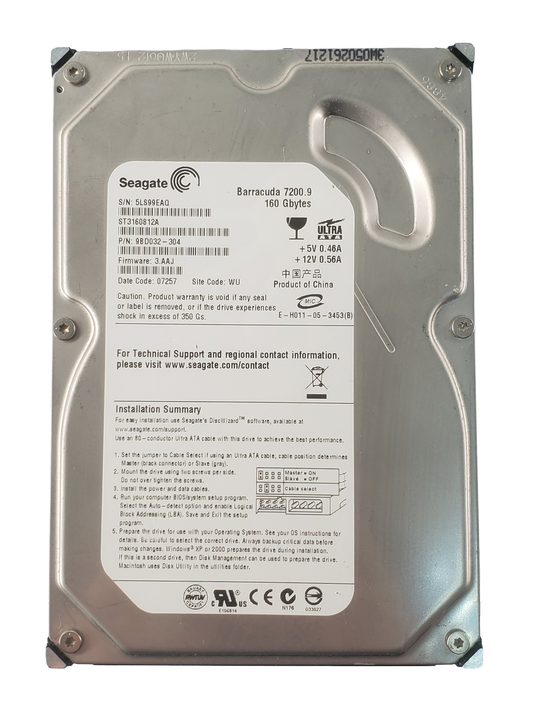 Seagate ST373307LC 73GB 10K Ultra320 SCSI HDD