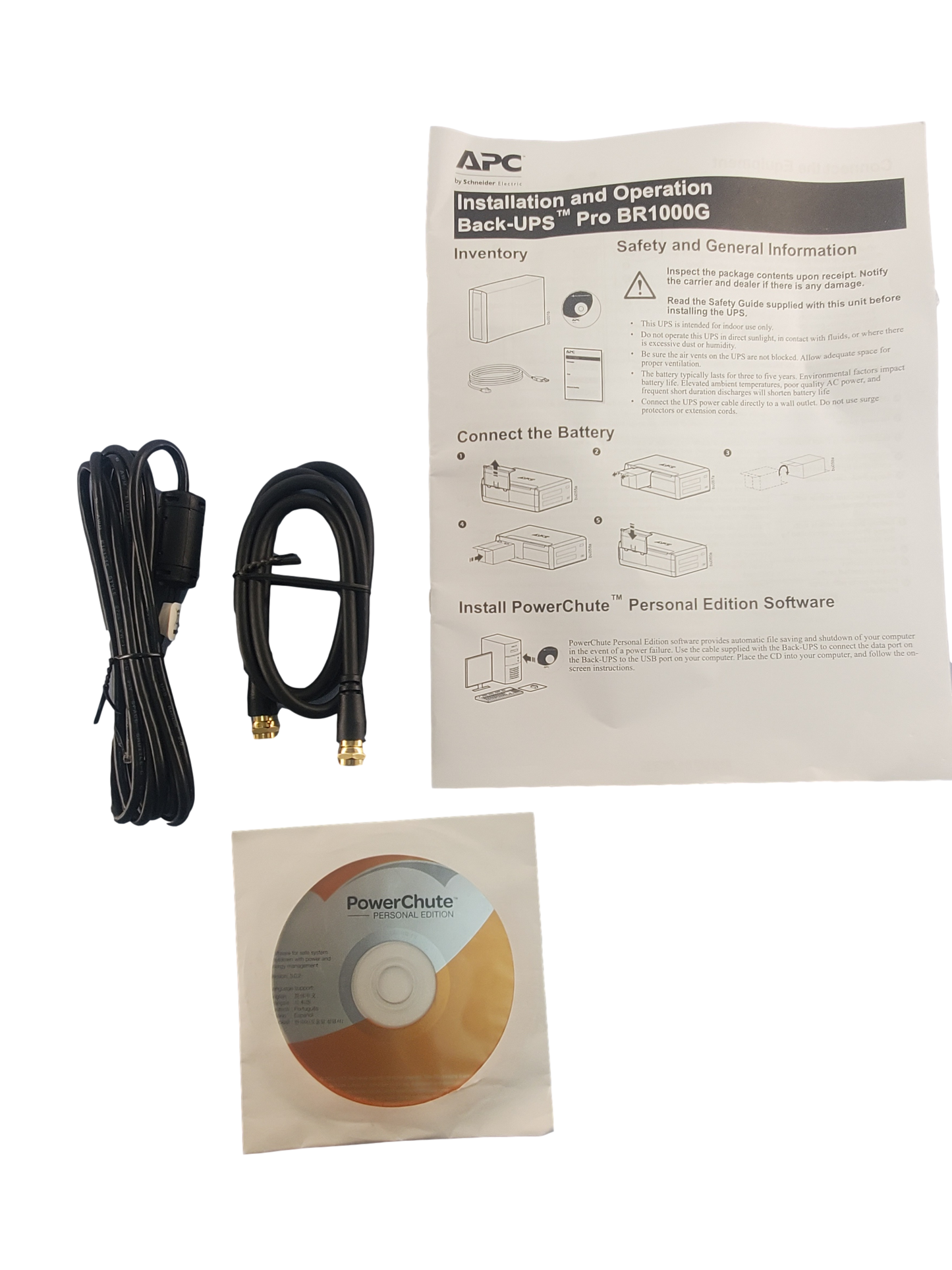 New APC Powerchute 0L1671A Pro BR1000G Kit