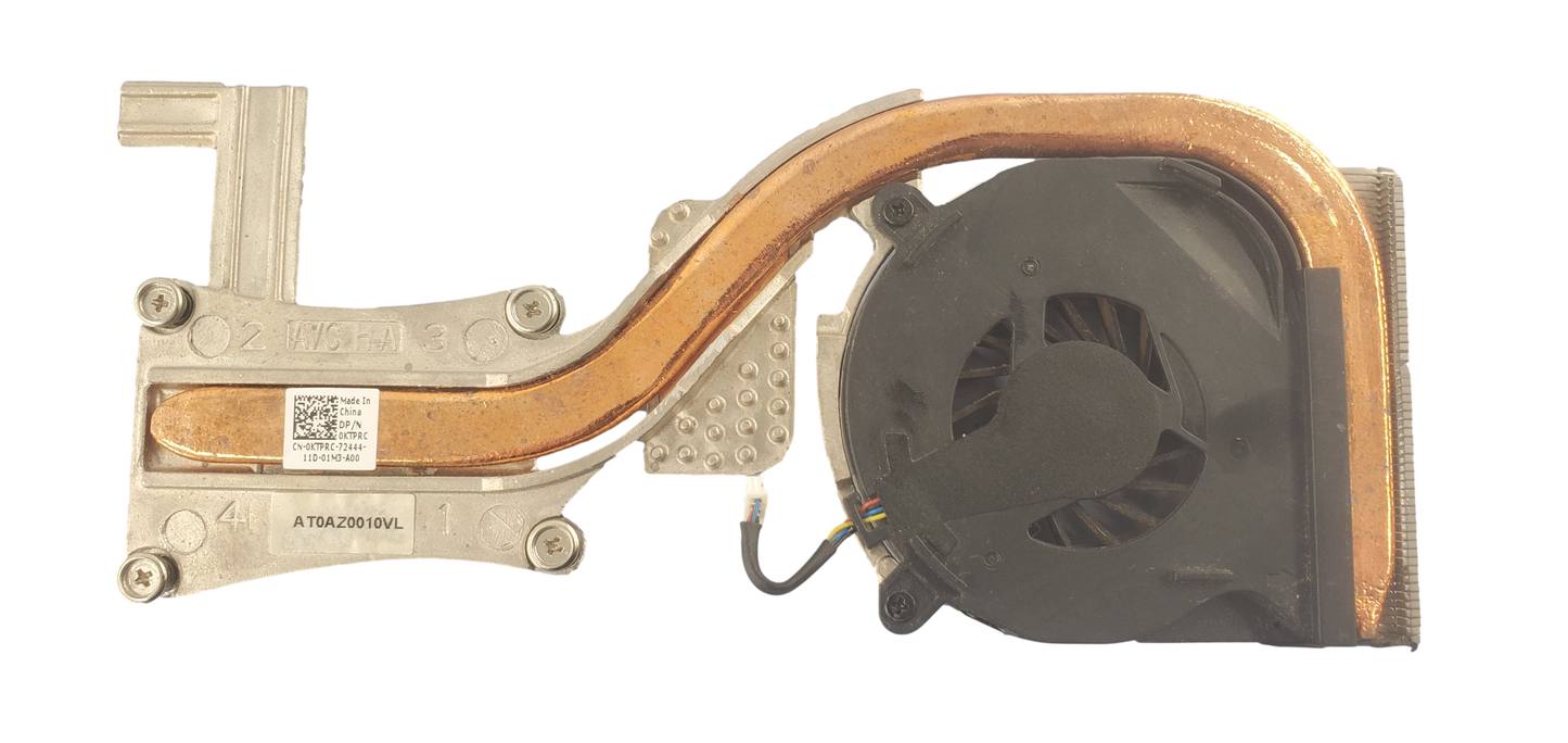 Dell Latitude E6410 CPU Heatsink & Cooling Fan KTPRC