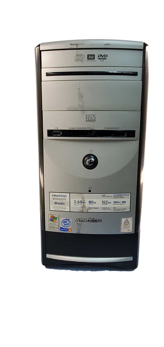 eMachines W4685 Pentium 4 2.60Ghz