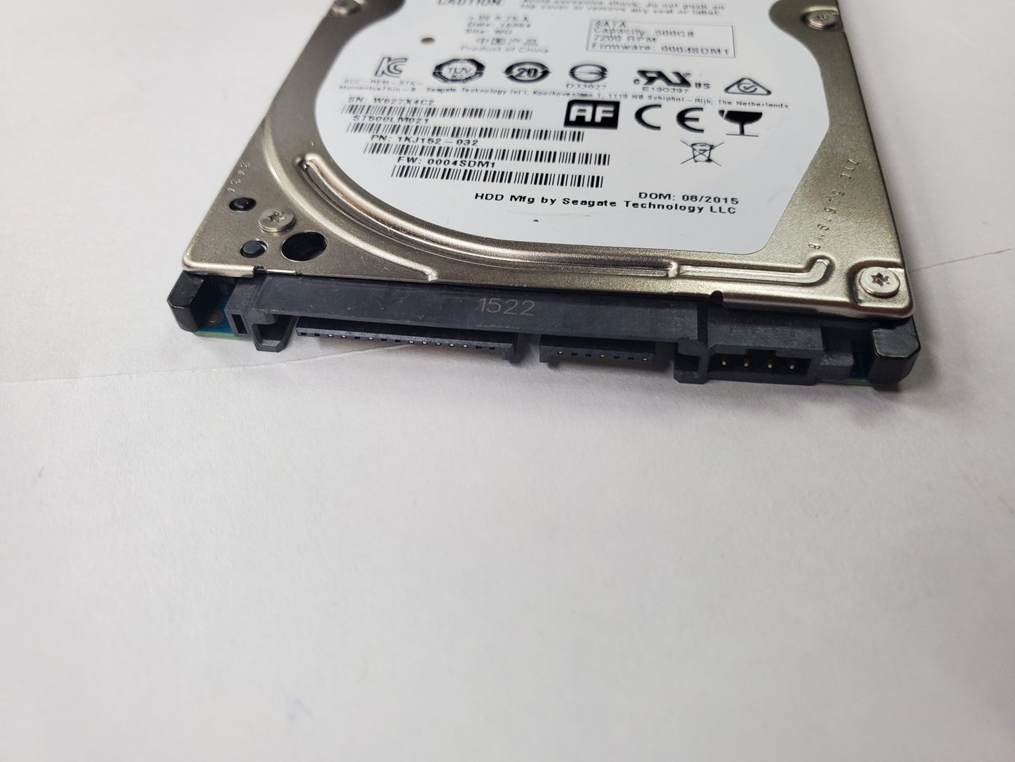 Seagate Laptop Thin ST500LM021 500GB HDD  2.5" SATA III