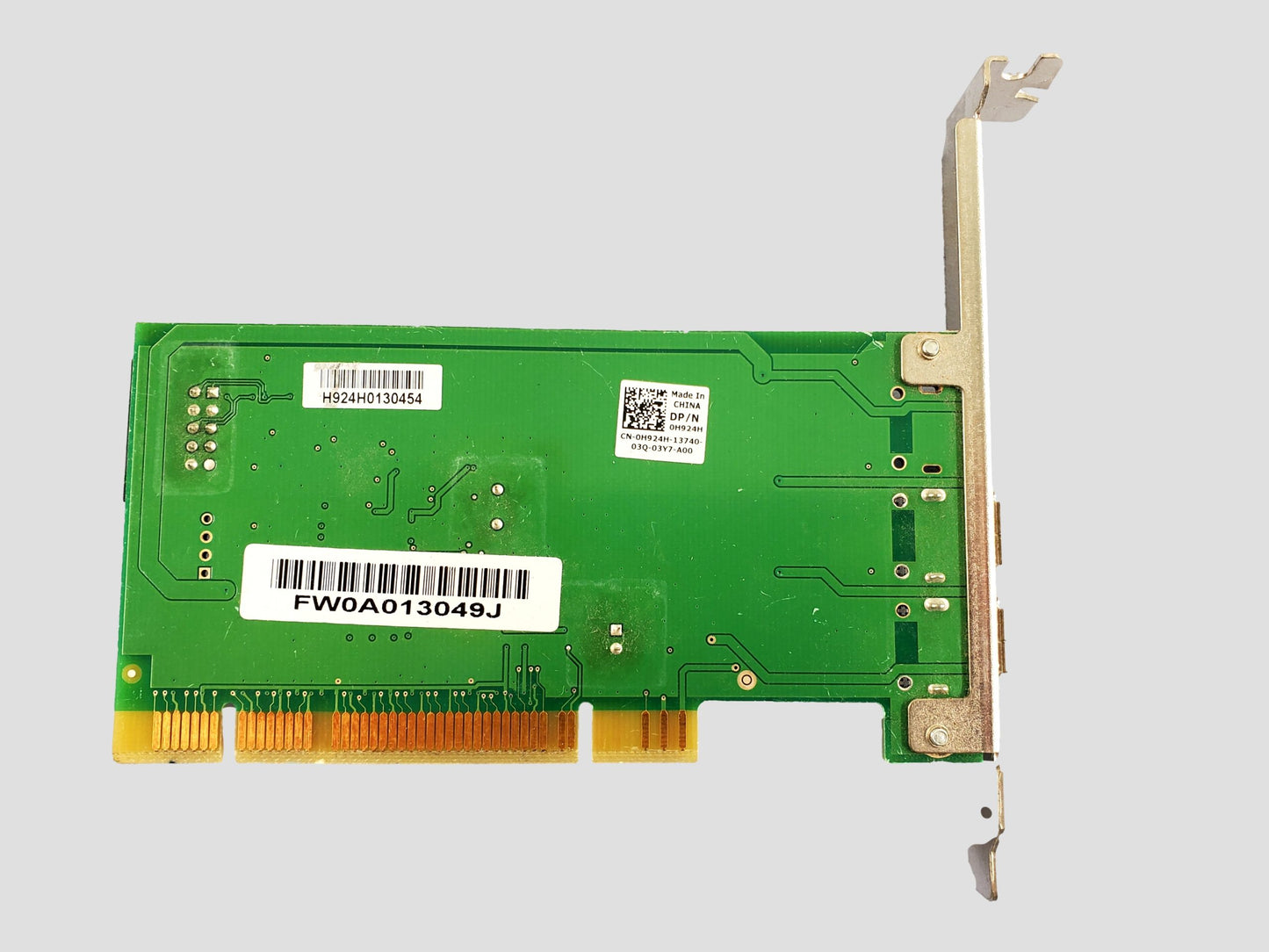 Dell 2 Port IEEE-1394 PCI Express 2.0 x16 FireWire Controller Card H924H J886H