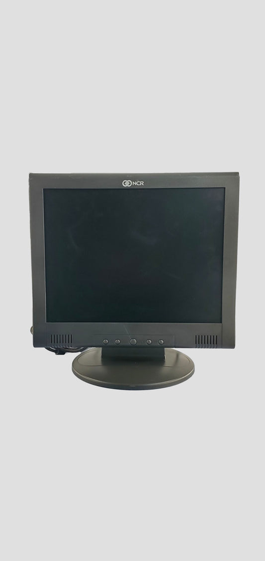 NCR RealPOS 5942-7100-9090 15" POS LCD Display Monitor Retail