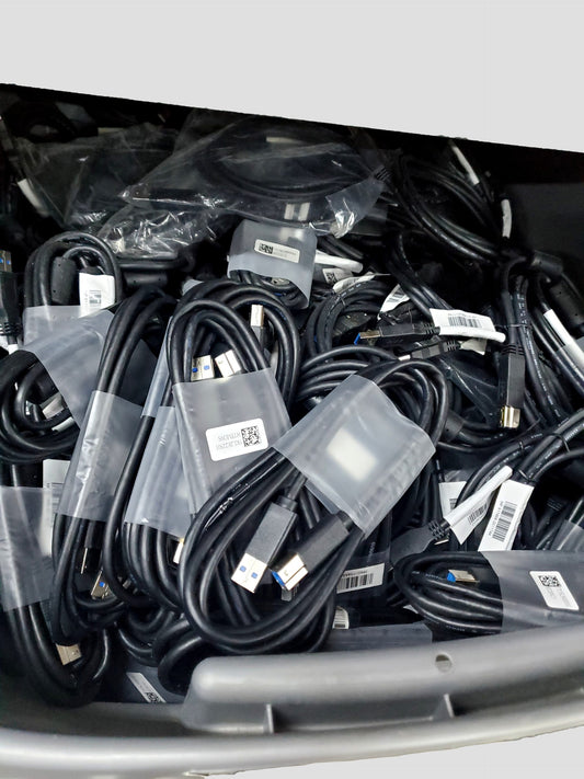 NEW Lot of 25 Dell 6ft USB 3.0 Type A to B M/M Printer SuperSpeed Cable