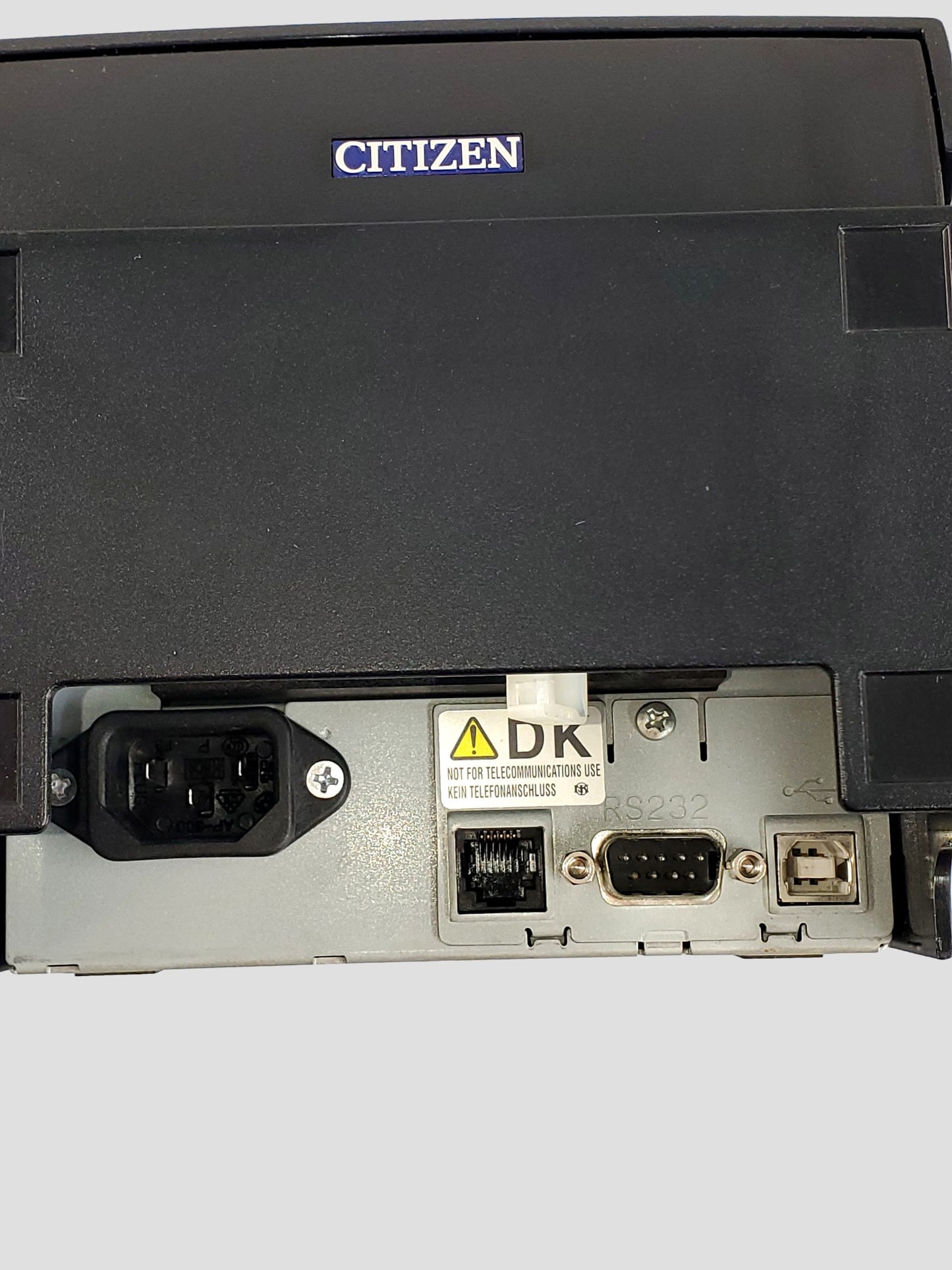 Citizen CT-S310II-U-BK POS Thermal Receipt and Barcode Printer TZ30-M01