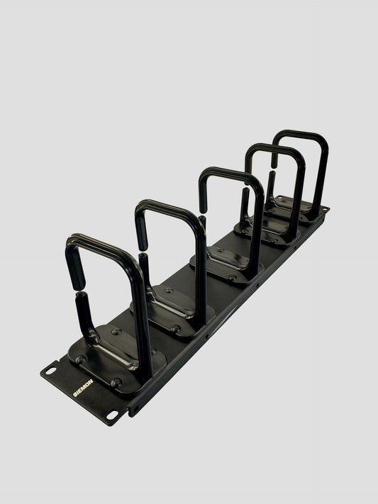 Siemon WM-145-5 Horizontal Rack Cable Management Black