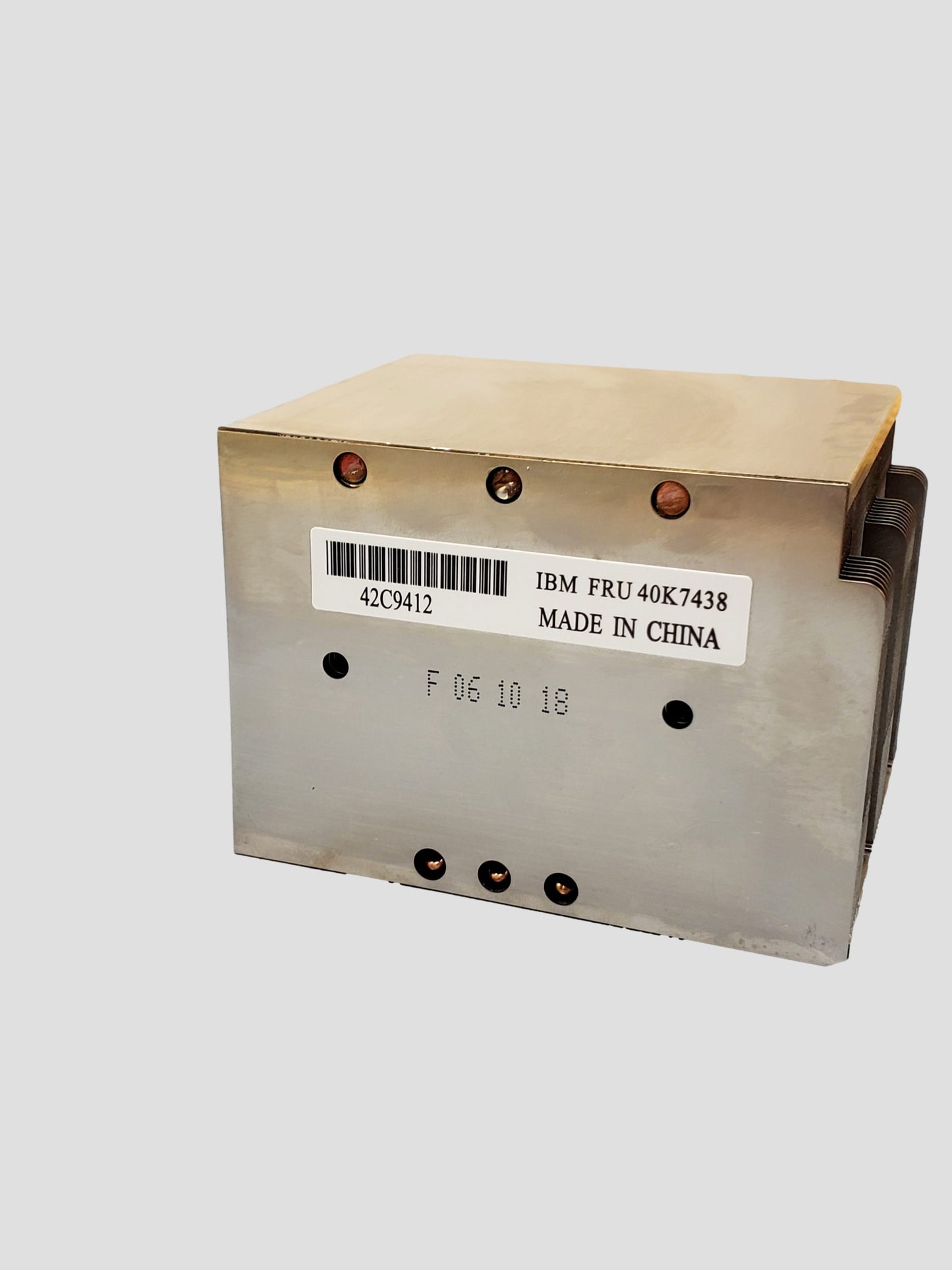 IBM Lenovo Heatsink 42C9412 X3400 X3500 X3650 FRU 40K7438