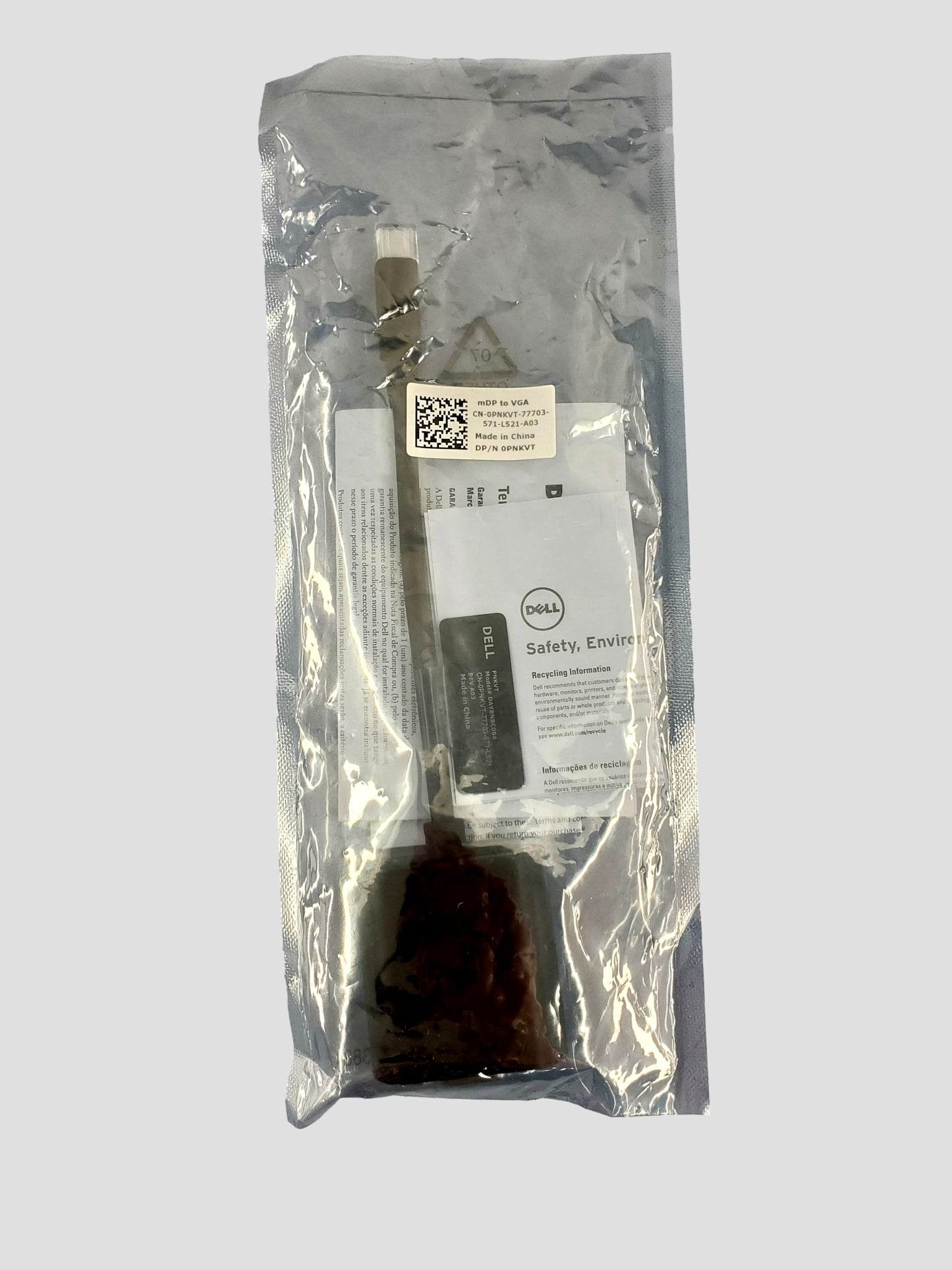 NEW Dell Mini Display Port to VGA Adapter Cable 0PNKVT DAYBNBC084
