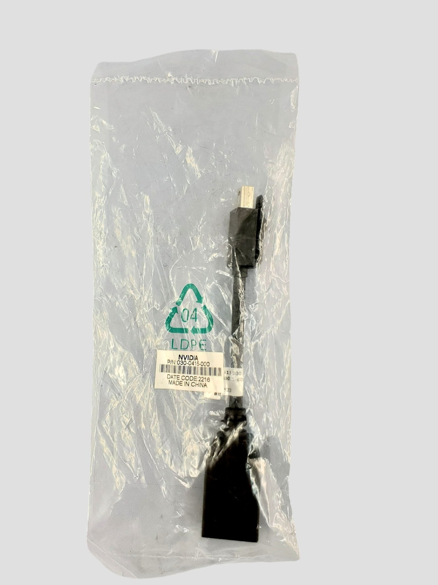 NEW NVIDIA Mini DisplayPort to DisplayPort Adapter Cable 030-0415-000