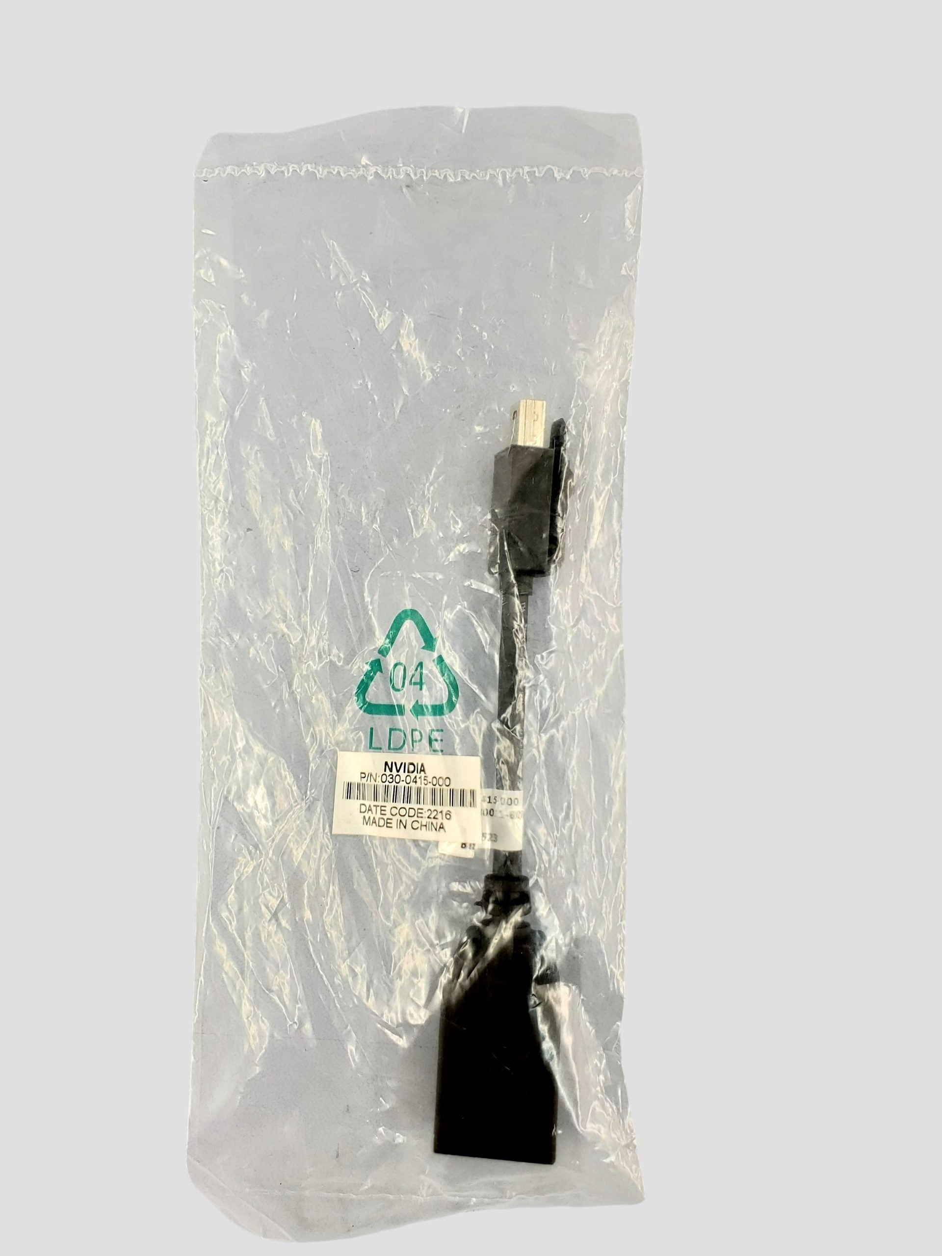 NEW NVIDIA Mini DisplayPort to DisplayPort Adapter Cable 030-0415-000 ...