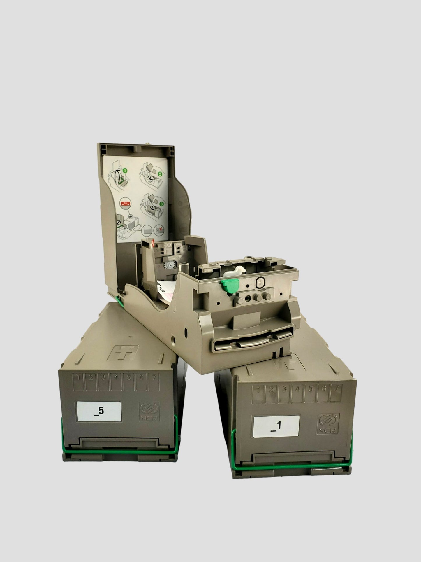 ESP Currency Dispenser 445-0749513 for NCR 7350 SelfServ Checkout w Cash Container 1, 5, 10 Gen4