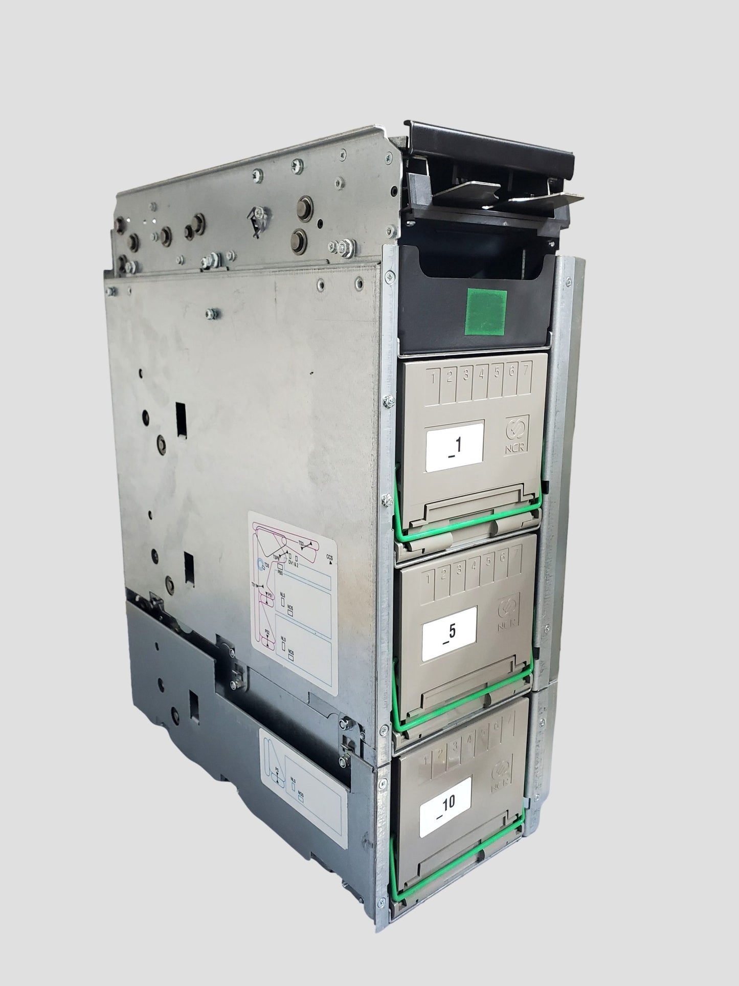 ESP Currency Dispenser 445-0749513 for NCR 7350 SelfServ Checkout w Cash Container 1, 5, 10 Gen4