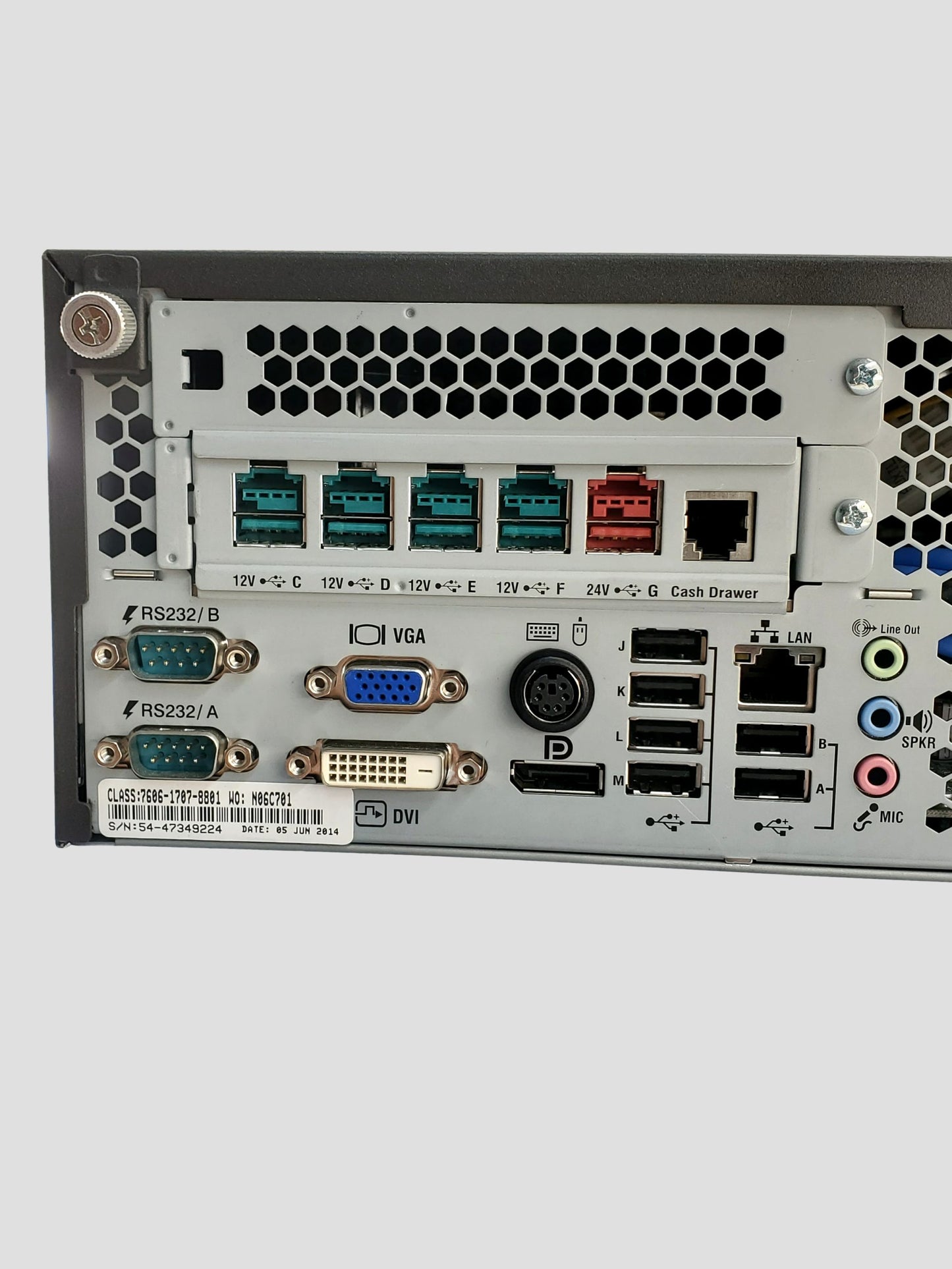 NCR 7606-1007-8801 Back Office Server Celeron G540 2.50GHz 4GB 250GB No OS