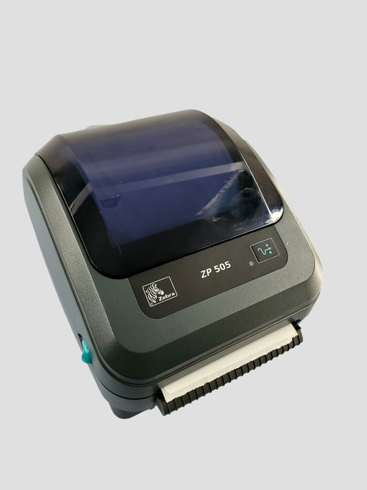 Zebra ZP 505 Label Direct Thermal Bar Code Label Printer USB, Serial, and Parallel Connectivity 203 DPI Resolution.