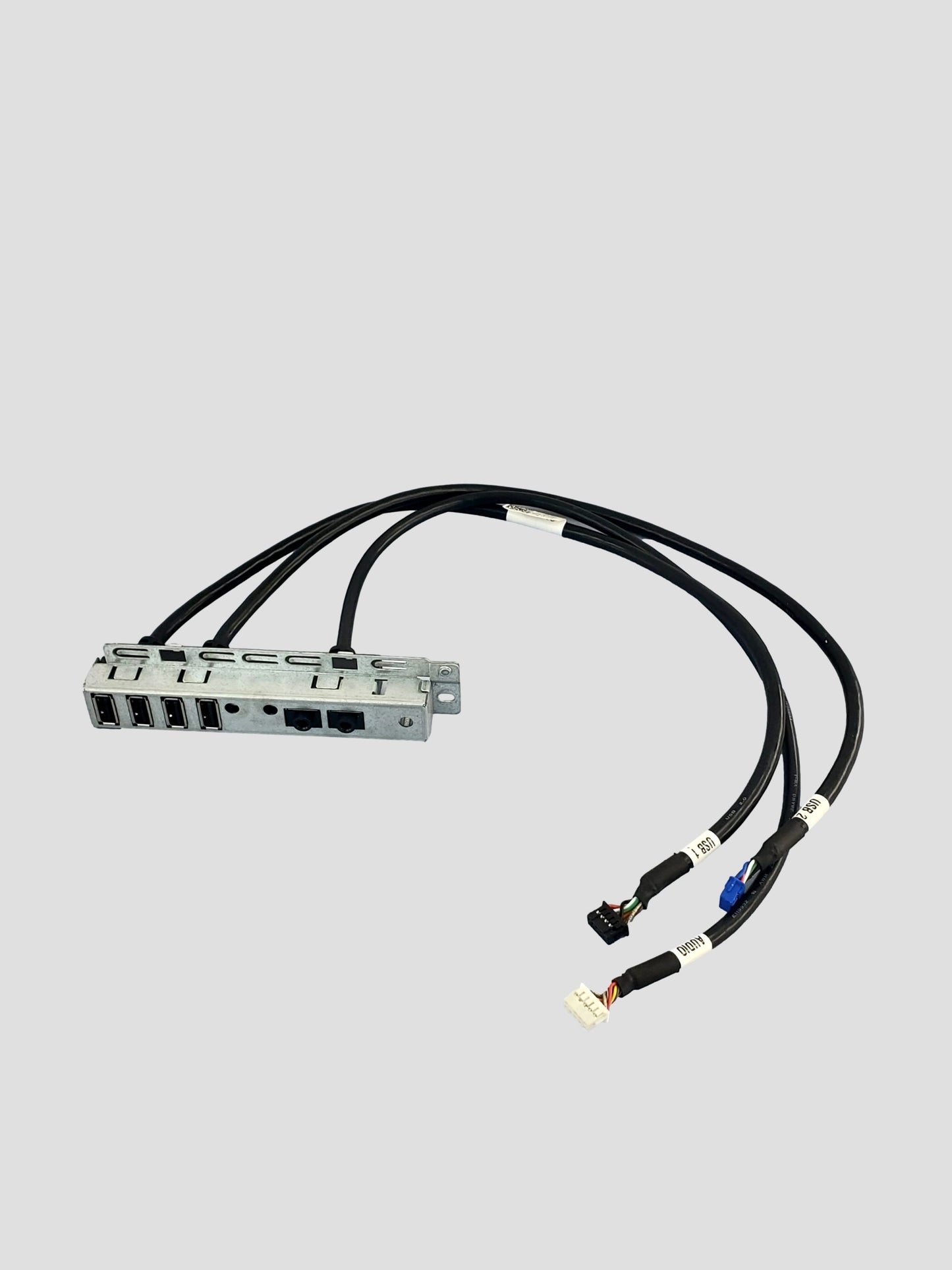 Dell Optiplex 960 Front I/O USB Audio Panel w Cables 0Y163D