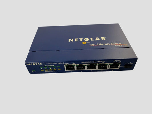 NETGEAR 5-Port Fast Ethernet 10/100 Unmanaged Switch (FS105)