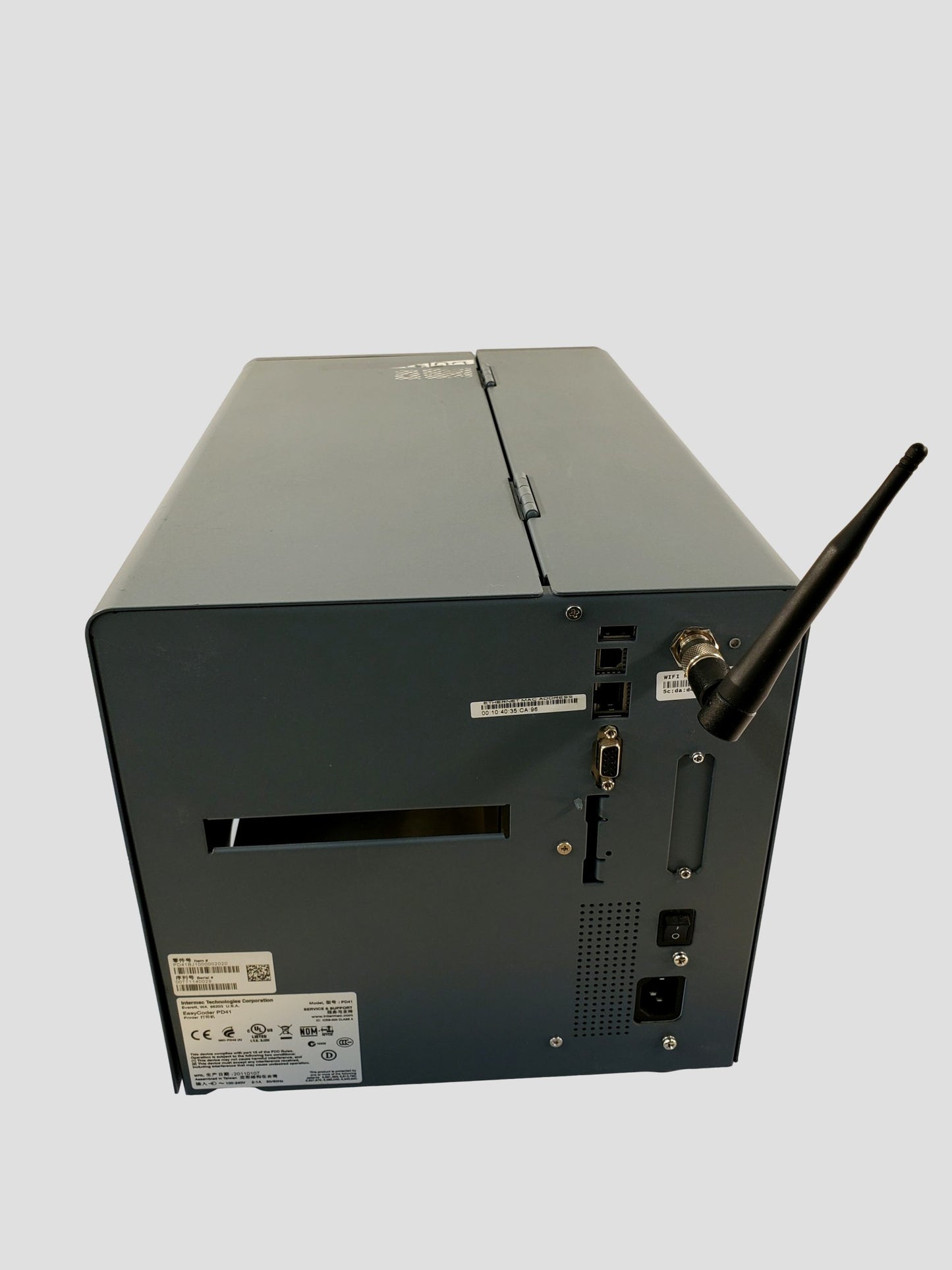 Intermec EasyCoder PD41 Industrial Thermal Transfer Label Printer USB LAN Serial PD41BJ1000002020