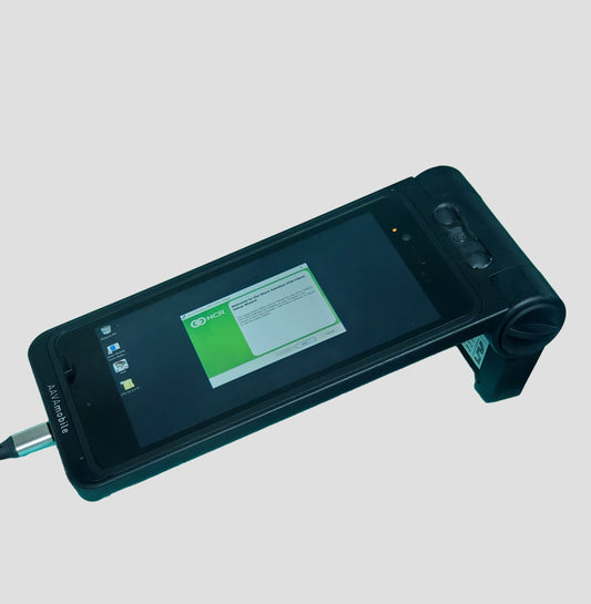 AAVA Mobile Inari 6 Short Flip POS Professional Mini-Tablet Touchscreen 64GB SSD 4GB RAM GPS BT USB-C Win10 Ent