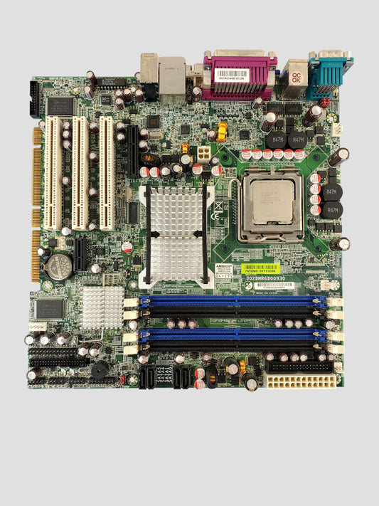 NCR 302DNR6D00930 7459MB ATM Industrial Control Board PS/2, USB, DVI, VGA, RJ45, Audio, Serial Port, 9-pin