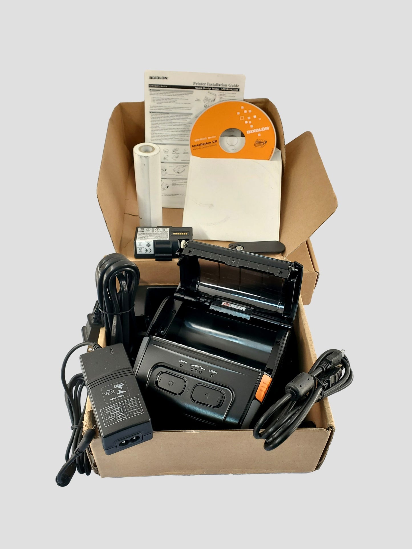 NEW Bixolon SPP-R410 4" Mobile Receipt and Label Printer Compact BT Smart Wi-Fi NFC