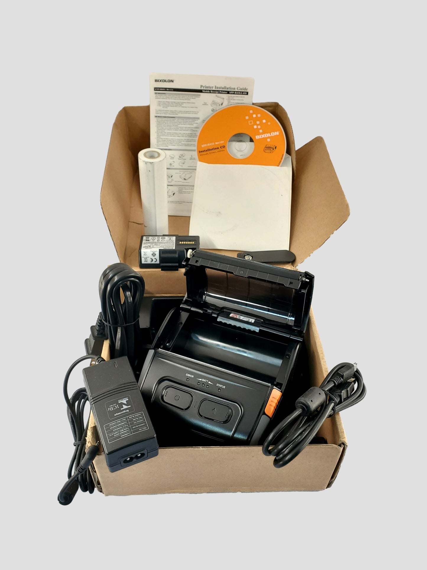 NEW Bixolon SPP-R410 4" Mobile Receipt and Label Printer Compact BT Smart Wi-Fi NFC