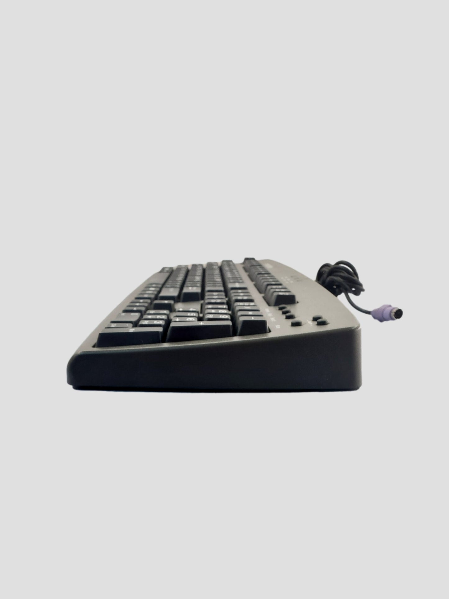 Emachines: Model #5143 wired Computer Keyboard with attached purple PS/2 plug