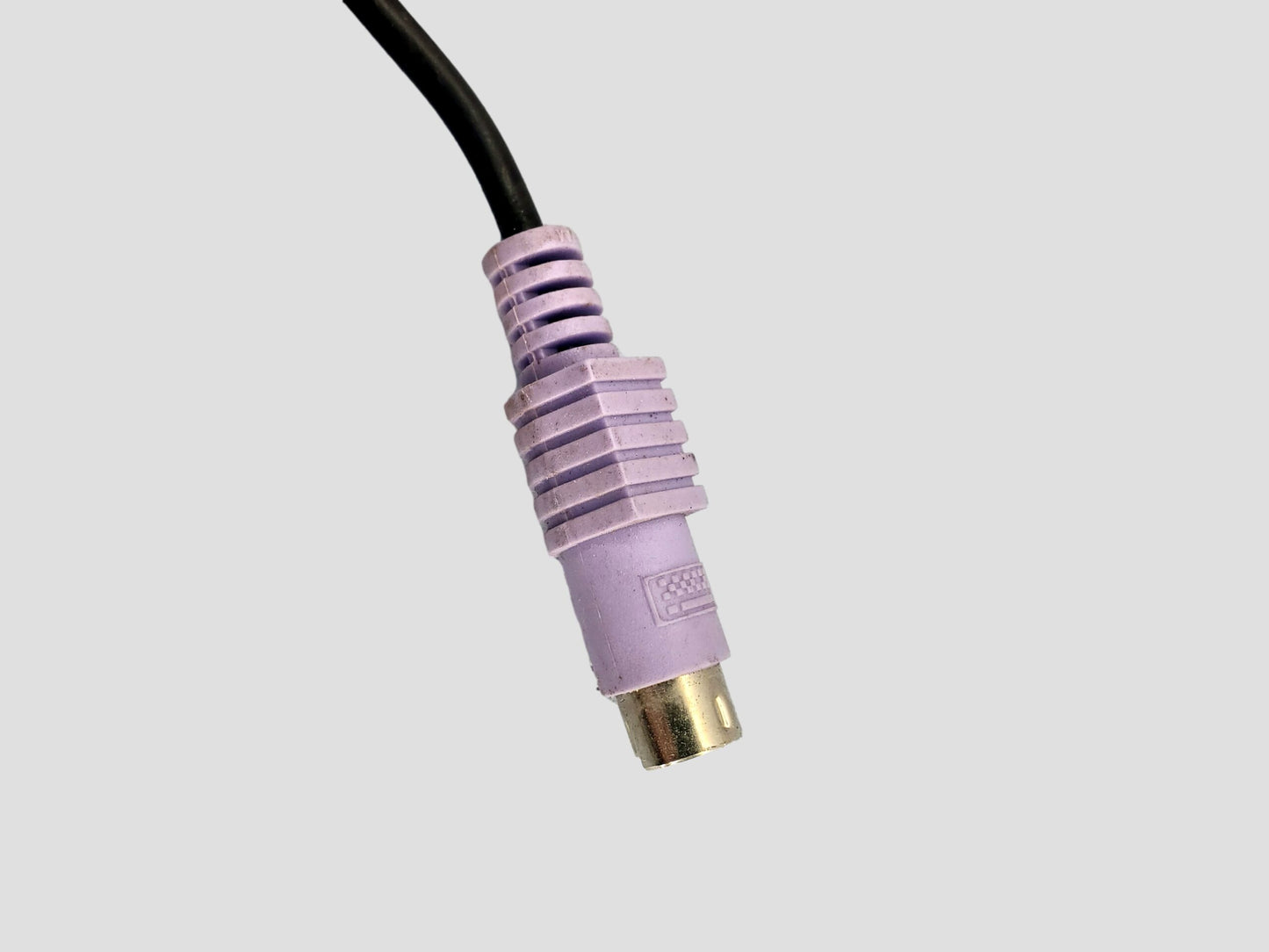 Emachines: Model #5143 wired Computer Keyboard with attached purple PS/2 plug