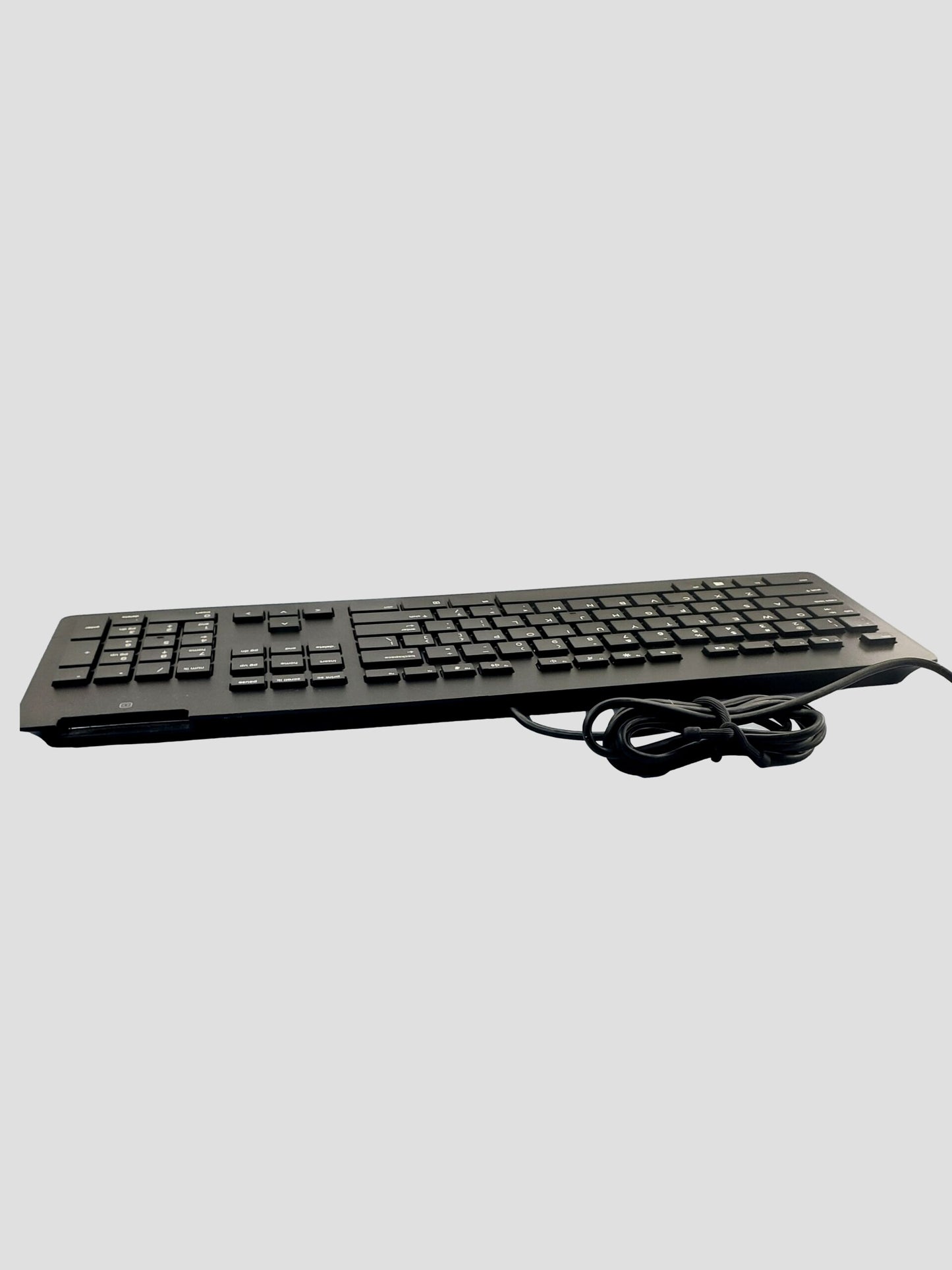HP USB Slim Smartcard TPC-C001K CCID Keyboard Black