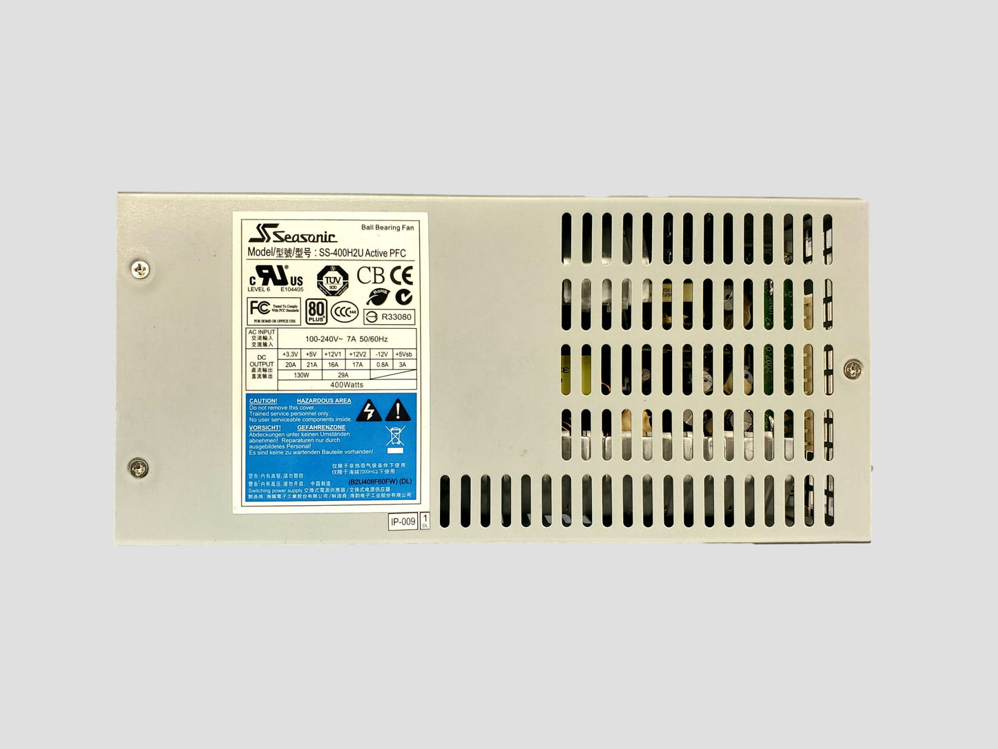 Seasonic SS-400H2U Server Power Supply