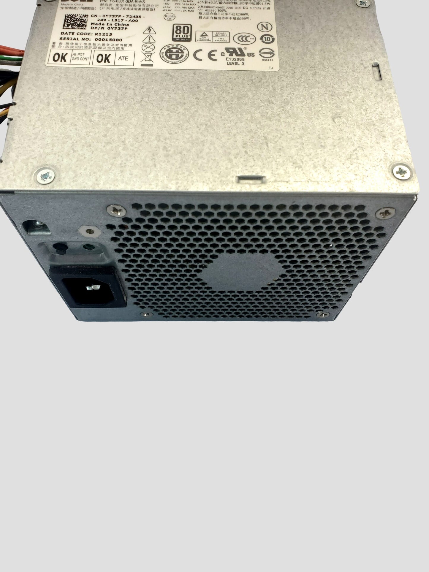Dell Power Supply Y737P L300E-00 Optiplex XE 300W