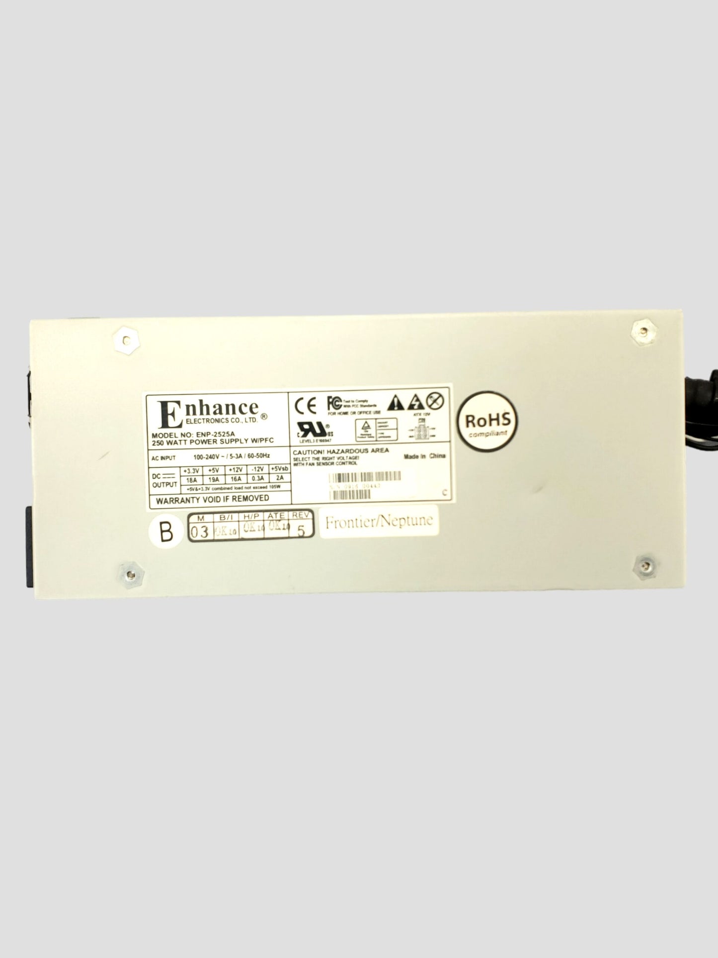 Enhance ENP-2525A Power Supply 250W
