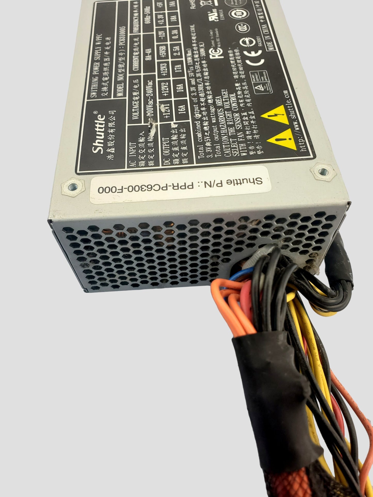 Shuttle PC6310005 PPR-PC6300-F000 PFC Power Supply 500W