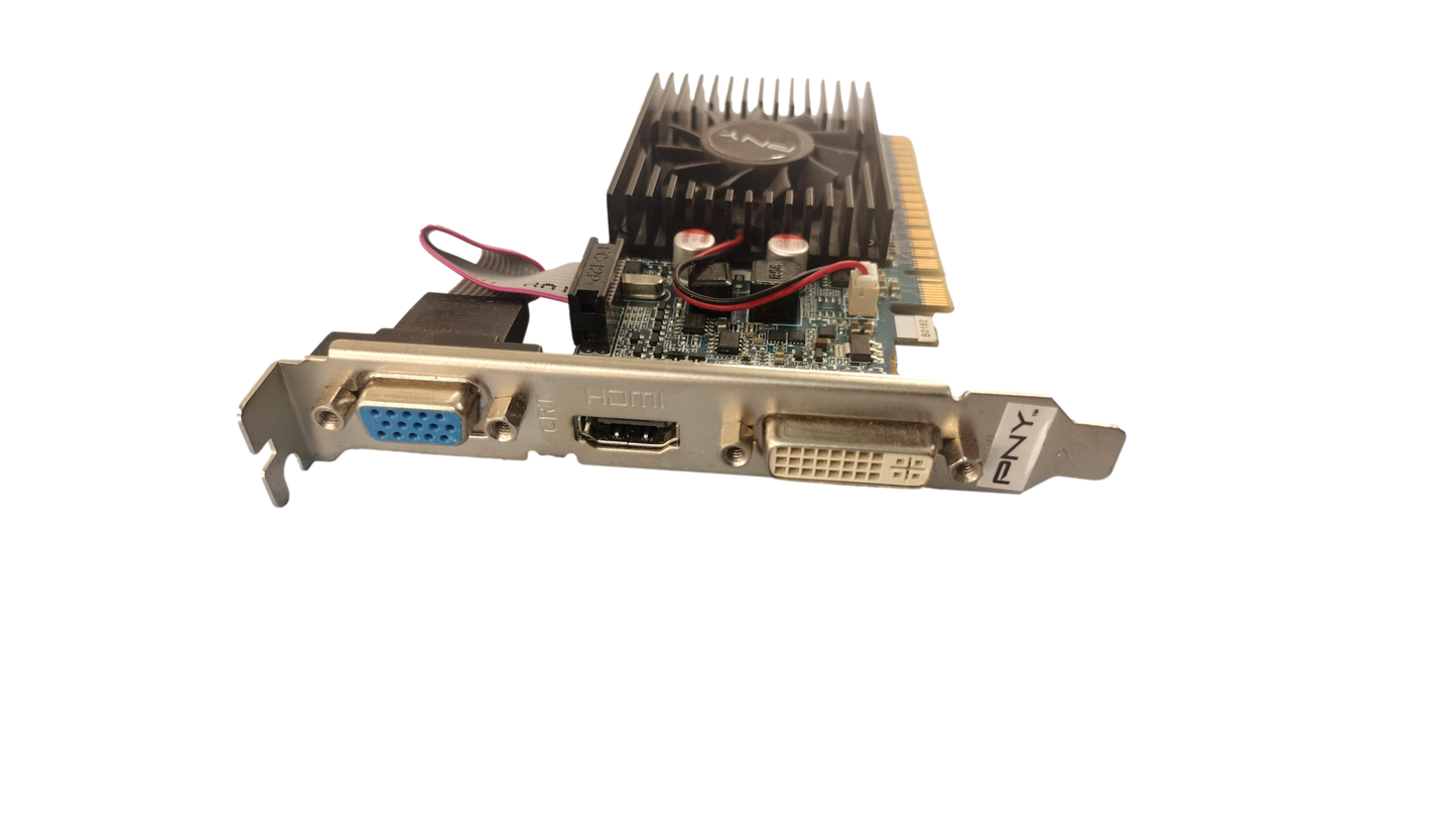 PNY GeForce GT 520 1024MB GDDR3 PCI-Express 2.0 DVI+VGA+HDMI High Profile Graphics Card VCGGT5201XPB