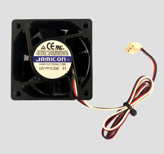 Rotary Brushless Fan 12V .23A 60MM 3-pin JF0625B1HS-R
