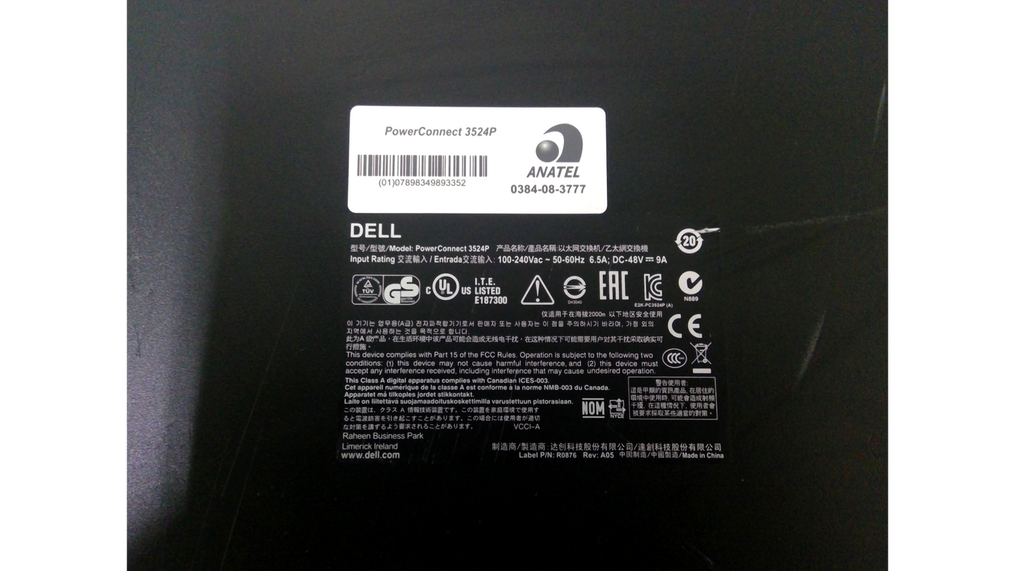 Dell PowerConnect 3524P Switch 24 PORT