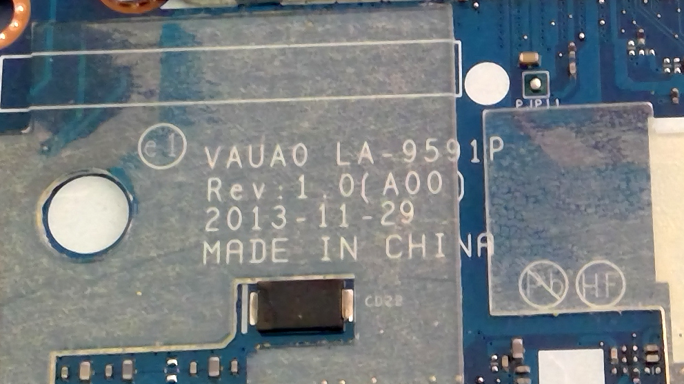 LA-9591P VAUA0 Dell Latitude E7440 Intel Core I5-4310U 2.0GHZ CPU Laptop Motherboard P9C43 Laptop Motherboards